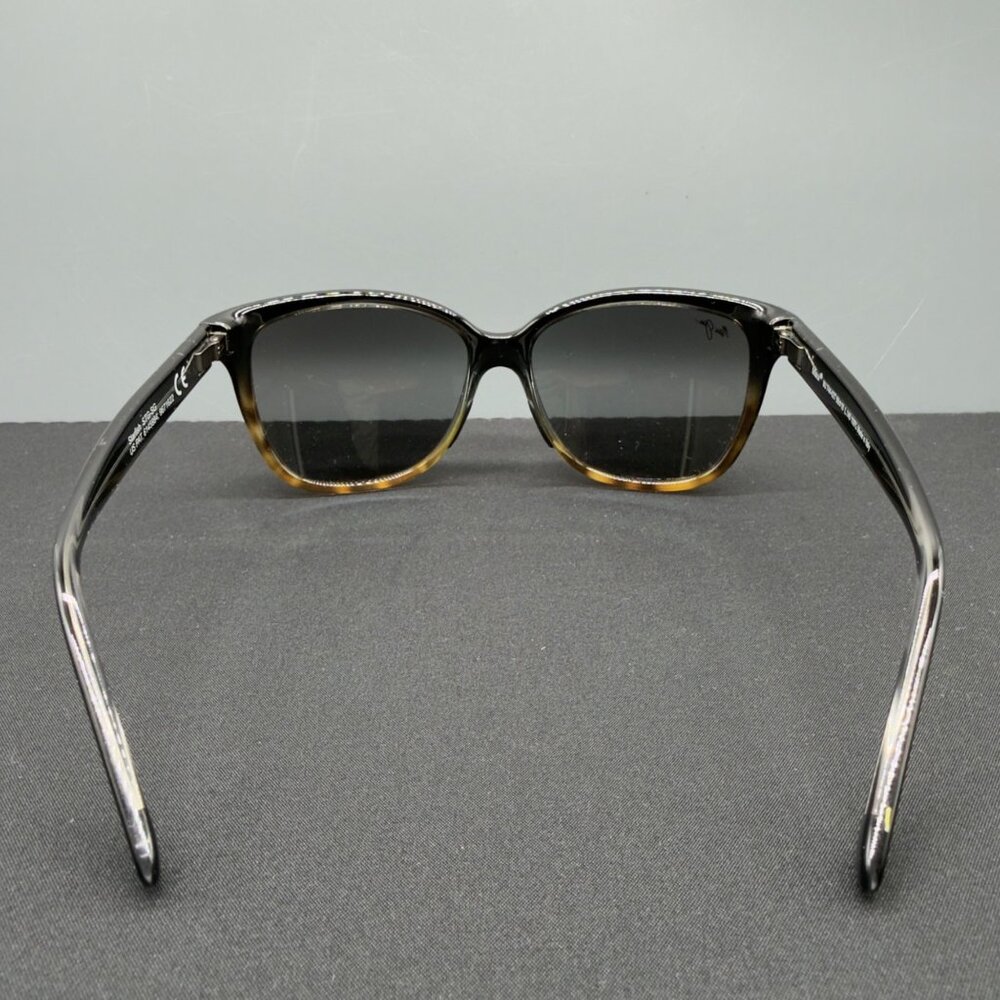 Maui Jim Starfish MJ 744-02T Sunglasses Black Tortoise Grey Lens 56-16-140 - Picture 5 of 10